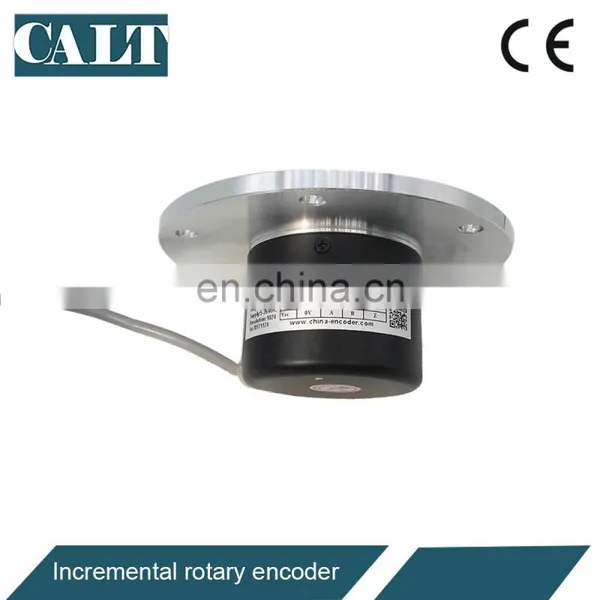 Large Flange 115mm Size 7mm Solid Steel Shaft Rotary Encoder GHS115-7G1024BSP526 for Packing Machine photo-4