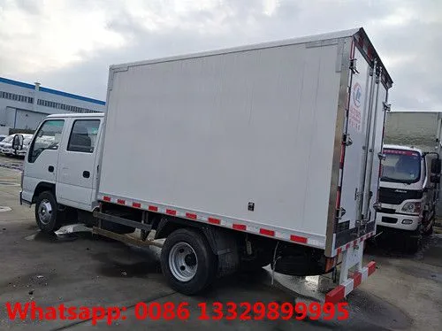 HOT SALE! ISUZU Brand 4*2 LHD Double Cabs 1.5T-2T Refrigerated Truck for Sale, photo-4