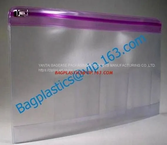 Office Stationery Products, A4 Size, Zipper Pen File Document Folders, Pockets Bags, Organizer, Paper File Folder