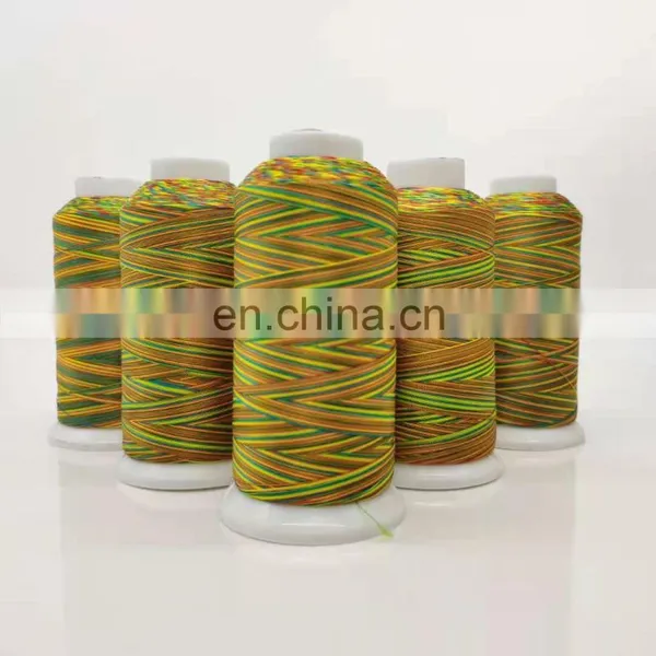 Wholesale Camouflage Color High Tenacity Polyester Thread Filament Sewing Thread for Leather Goods photo-5