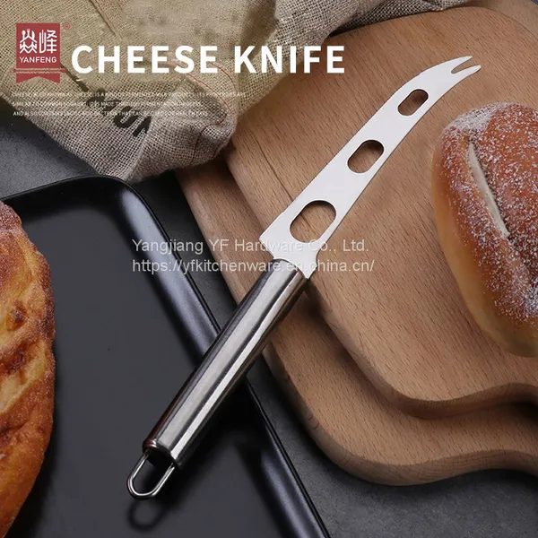Kitchen Accessories Home and Kitchen Gadgets Butter Knife & Fork Kitchen Tools Cheese Slicer Cutter Multi-function Stainless Steel Cheese Knife photo-3