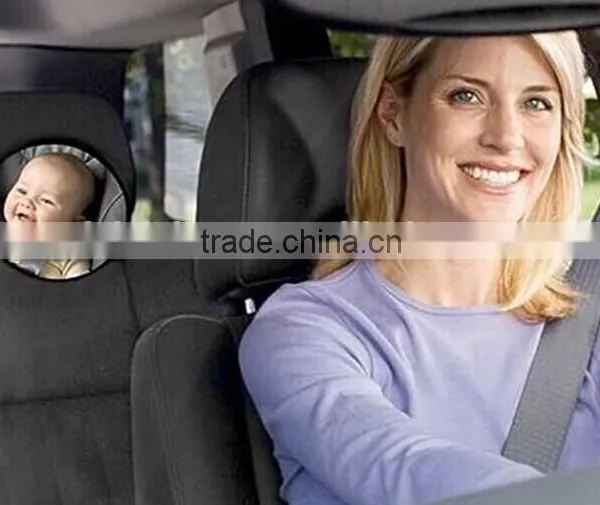 Hot Sale Adjustable Rear Facing Back Seat Infant Mirror,rear View Back Seat Baby Car Mirror