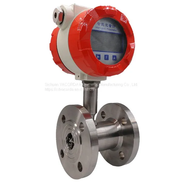 DN10 - DN300 Flowmeter Nitrous Oxide Nitrogen Propane Gas Flow Meter With LCD Display photo-5