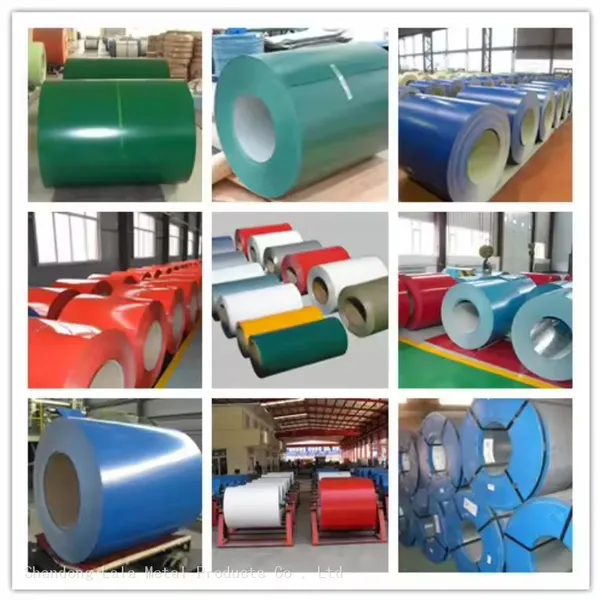 Good Quality Pre-painted Steel Coil Ppgl Coil Colored Coated Coil From Shandong photo-5