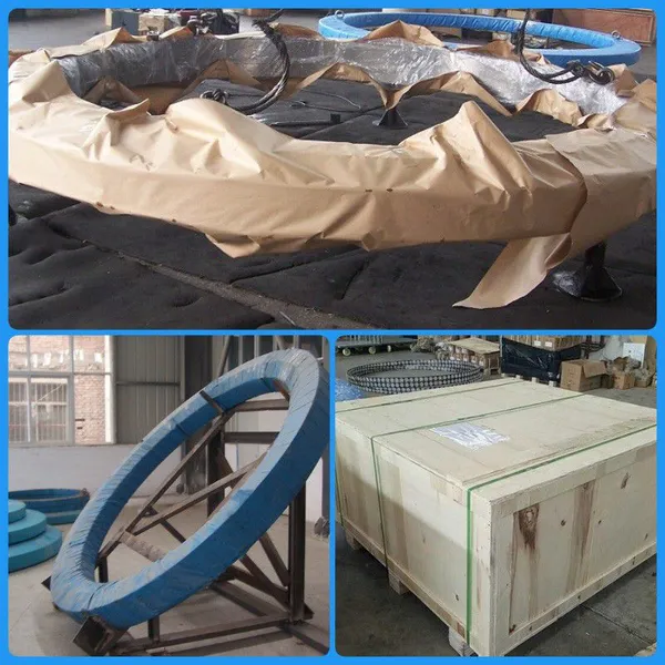 ZBL.20.0544.200-1sptn Light Load Slewing Bearing Slewing Ring Bearing 648*444*56mm photo-4