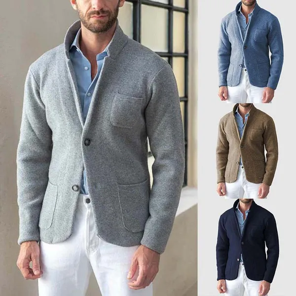 Warmth Casual Winter Classic Casual Sport Plus Size Fleece Jacket Men's Jackets photo-2