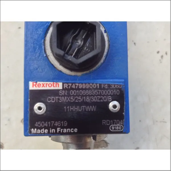 Rexroth Высоконапорный безопасный воздухоотводный низкошумный цилиндр CDT3MX5/25/18/30Z20/B/11HHUTWW