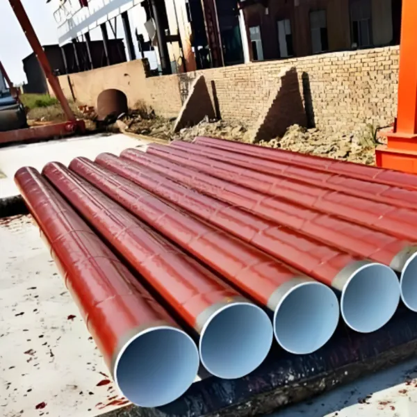 Large Diameter Thick-walled TPEP Anti-corrosion Steel Pipe/inner Epoxy Outer 3PE/tap Water Conveying photo-4
