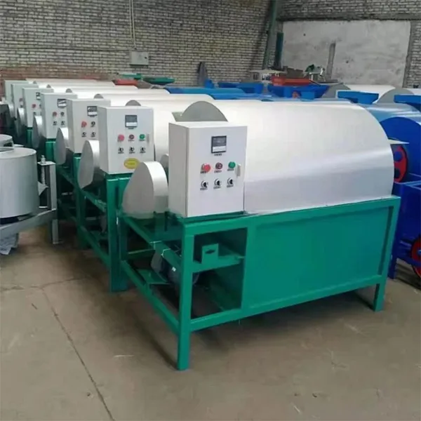 Nut Roasting Machine with Automatic Stirring & Moisture Control