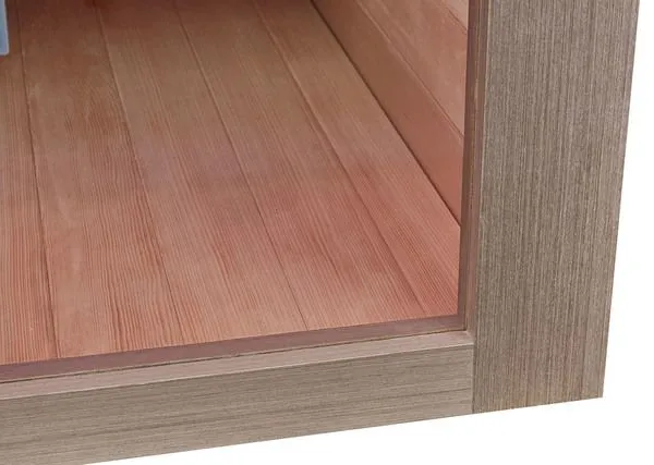 Solid Wood Infrared Sauna for 4 People Dry Water Therapy Room Sauna Far Infrared Sauna photo-4
