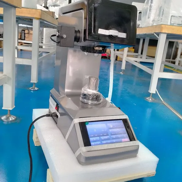 HVS-1000ZT 1kgf Touch Screen Automatic Turrent Micro Vicker Hardness Tester photo-6