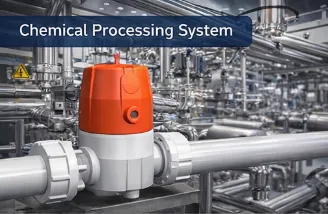PVDF Diaphragm Valve SYGEF Standard Stroke Limiter Butt Fusion for Chemical System photo-2