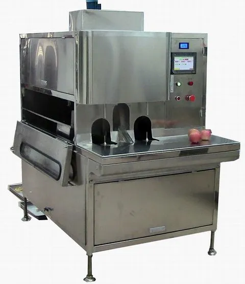 Factory Industrial PLC Full Automatic Apple Kivi Mango Peel Skin Removing Equipment Orange Lemon Peeler Fruit Peeling Machine photo-6
