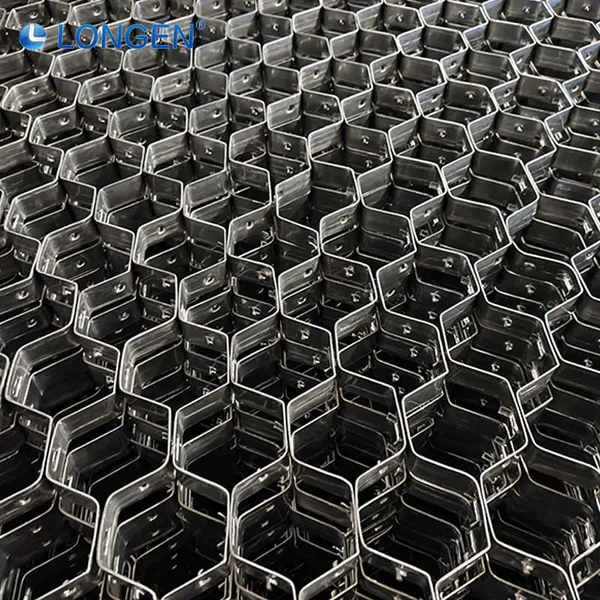 Perforated Grid Factory Wholesale Perforating & Riveting Customization 1mx2m Hexsteel Mesh Tortoise Shell Net photo-4