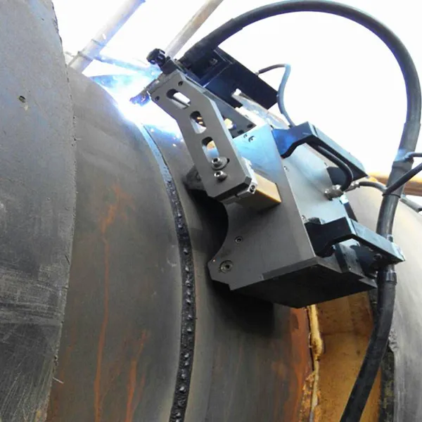 Swing-type Trackless Automatic Welding Trolley for Tap Water Pipes, Pipe Magnetic Automatic Crawling Welding Trolley photo-2