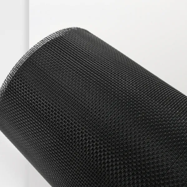 Black Epoxy Coated Wire Mesh, 12 Mesh, 0.7mm Wire, 2.0mm Opening, UV Resistant Coating photo-2