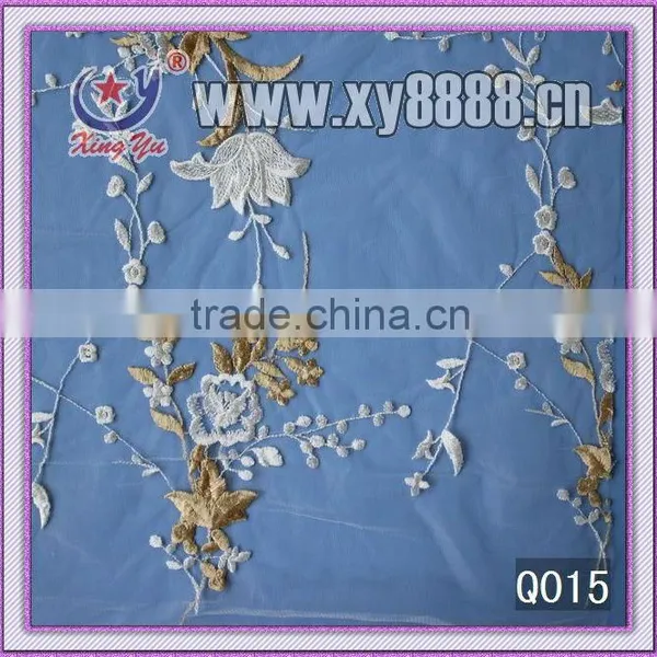 Manufacturer Wholesles Cotton Yarn Embroidery Fabric Saree