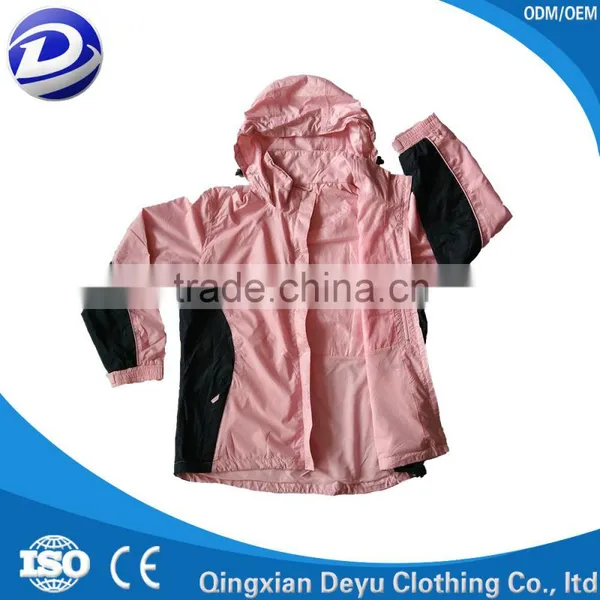 Waterproof Raincoat Set for Female photo-2
