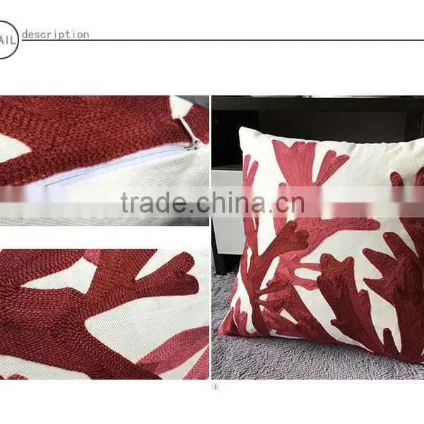 Towel Embroidery Cushion Wholesale Decorative Pillow Covers Back Chair Covers photo-4
