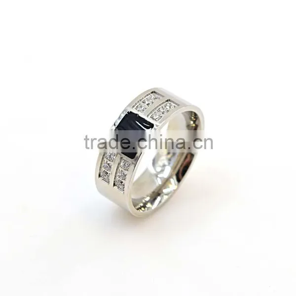 Fashion Jewelry Set 316l Stainless Steel Jewelry Silver Rings Accessories Engagement Ring Supplier's Choice photo-2