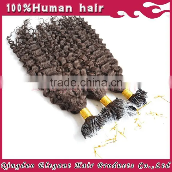 Wholesale Brazilian Human Hair Extension Ombre Micro Loop Ring Hair Extension photo-2
