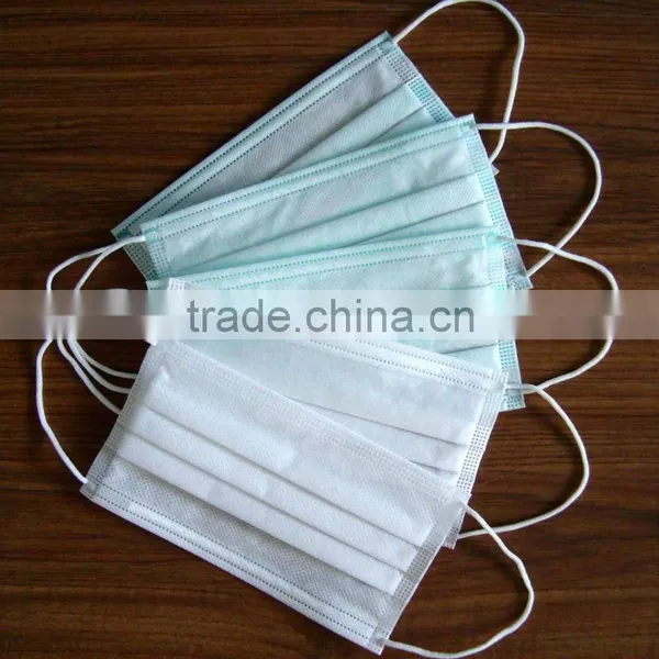 Disposable 3 Ply Earloop Surgical Face Mask