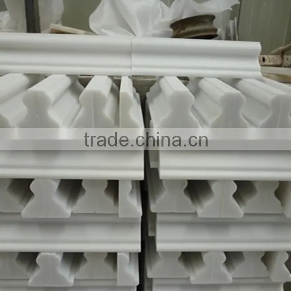 Pure White Marble Border photo-3