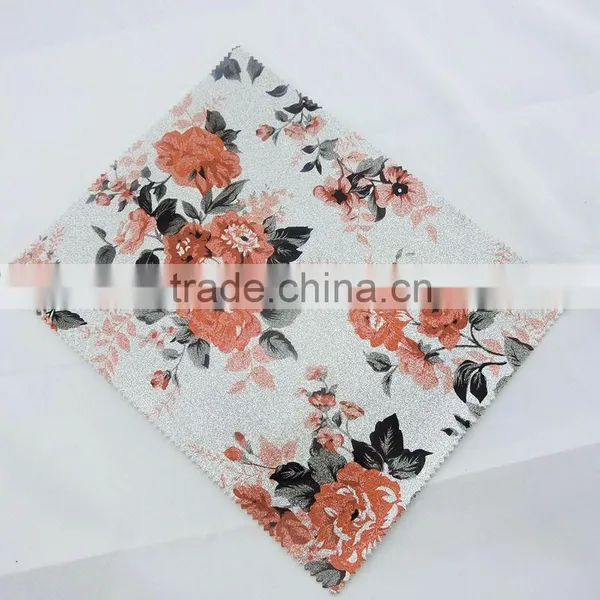 Glitter Wallpaper Printed Rose Flower photo-6