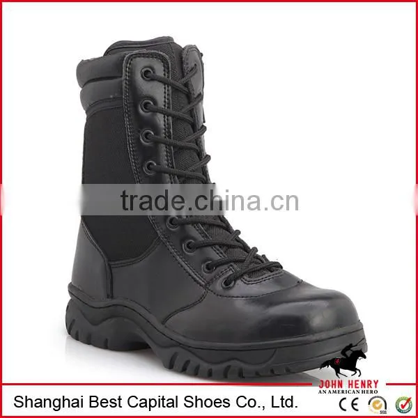 waterproof composite toe work boot/Cement Construction Half Ankle boots Duty and Military footwear