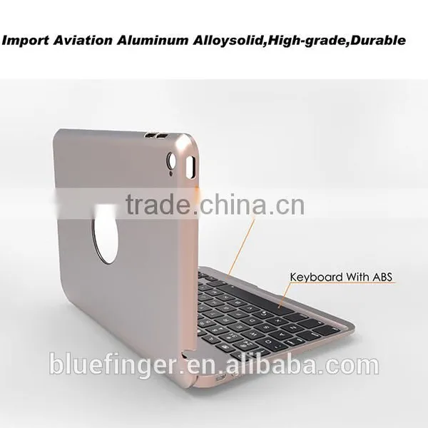 CE&FCCPassed Factory Supply Backlit Keys Bluetooth Keyboard Case for Min4 Wireless Clamshell Bluetooth Keyboard Case Whosale photo-2