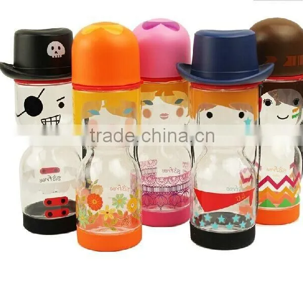 Factory-direct Plstic Hat Cup ,unbreakable Soda Bottles,food Grade Handy Bottles photo-6
