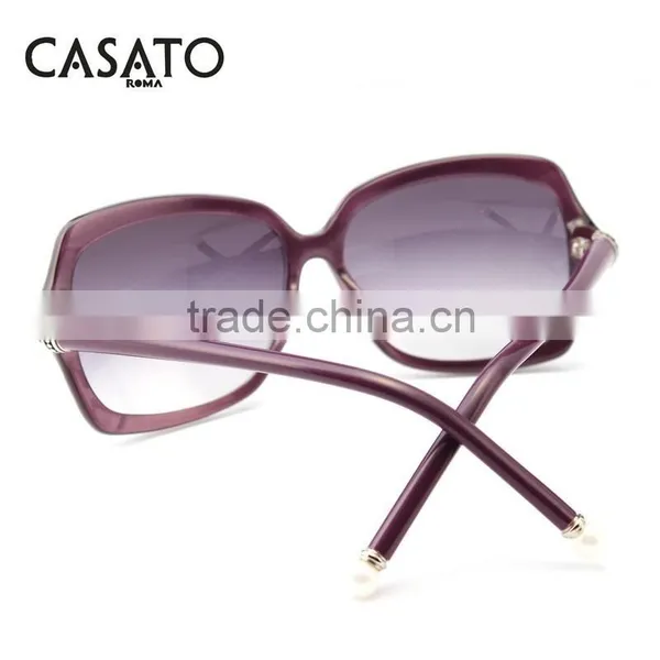 CASATO Oversized UV Polarized Acetate Sunglasses For Women photo-6