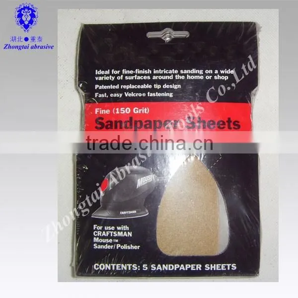Sanding Paper With Hook and Loop Set for Supermarket photo-2