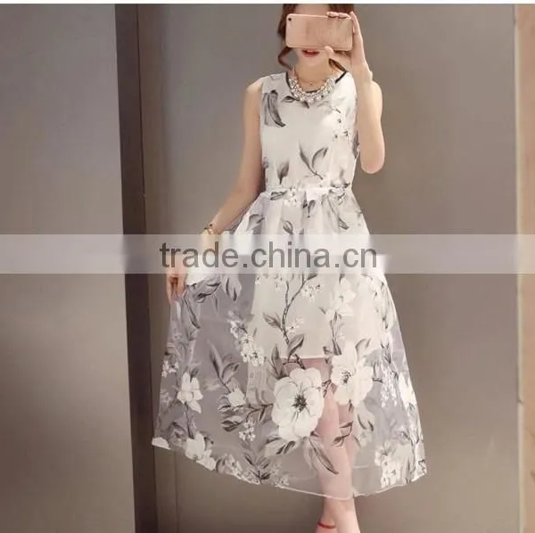 35% Polyester 65% Rayon Organza Fabric Skirt Curtain Fabric photo-2