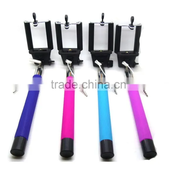 With Cable and Non Bluetooth Selfie Stick Z07-5s photo-3