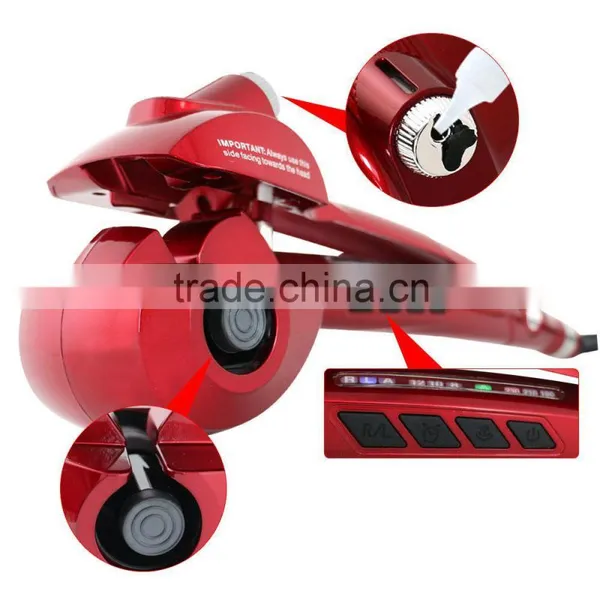 Easy Curl Vapor Curling Iron Automatic LCD Steam Hair Curler Temperature Adjustable Electric Hair Roller Quality Choice photo-3