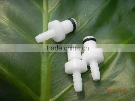 1/8" POM NBR Mini Plastic Quick Disconnect Coupling Insert Plug