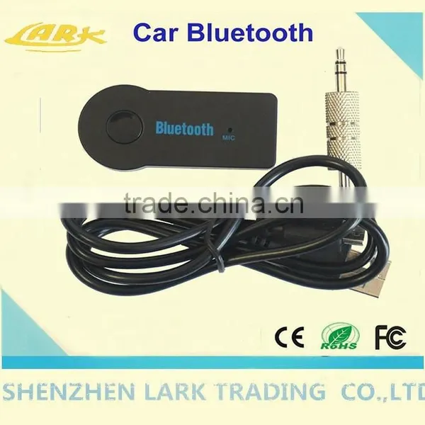 Factory Price Car Bluetooth Aux , Bluetooth Car Kit Music Receiver With Microphone