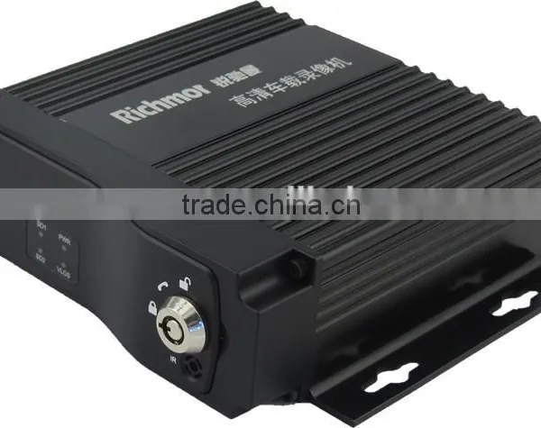Small Hiden Truck Camera Vehicle DVR 4CH Dual SD Card With Aviation Connetor photo-3