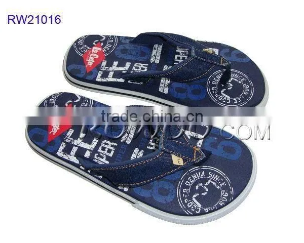 Denim Slippers for Men