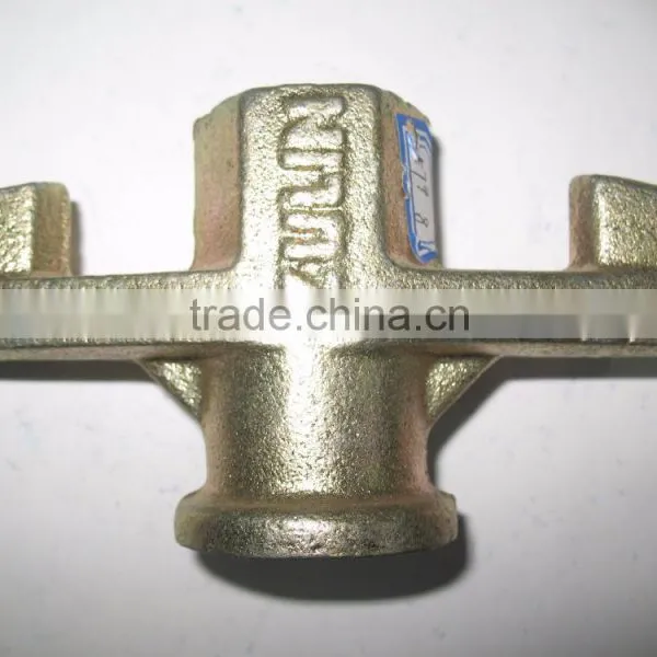 Formwork Galvanized Tie Rod Casting Iron Wing Nut 15 / 17mm photo-2