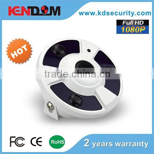 2,3,4 Megapixel HD Fishey IP Network Camera 3PCS IR Array With Clear Night Vision H.265 IP Camera POE photo-2