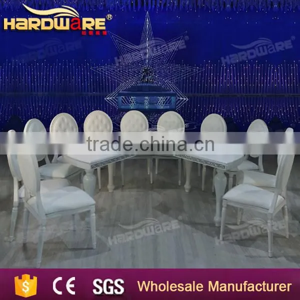 MDF Modern Furniture Cheap Round Banquet Tables for Sale Quality Choice photo-6