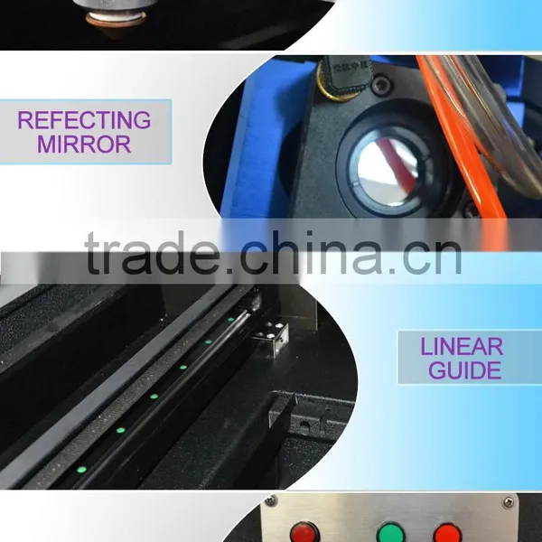 CE,FDA Certification 1300*900mm HQ-1390Z Co2 Laser Leather Cutting Machine With the Dust Cover photo-5
