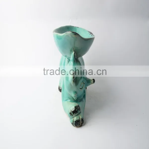 Special Fox Ceramic Candle Holder photo-3