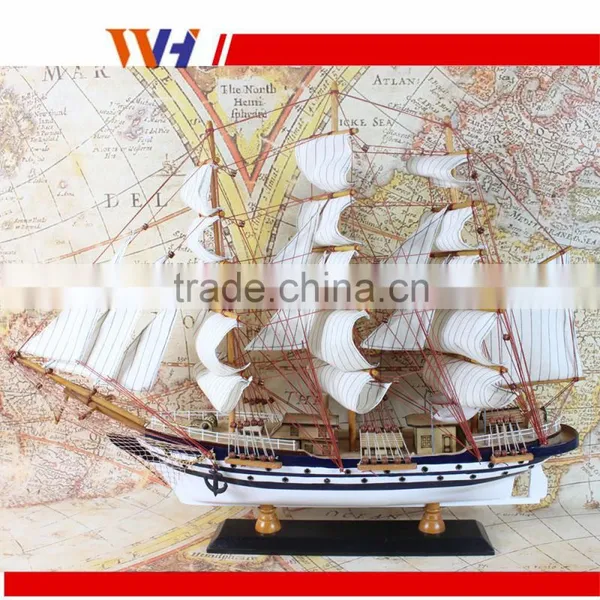 3D Business Gifts Basswood Wooden Craft Boat Decoration photo-5