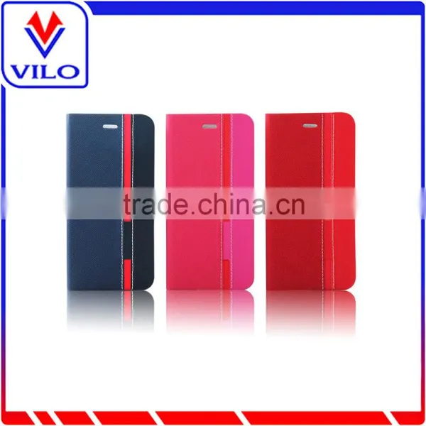 Book Style PU Leather Flip Case With Card Slot