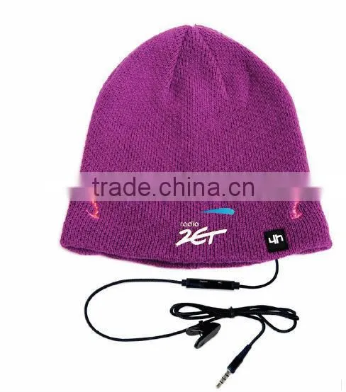 Wired Hat Headphone Built-in Removable Headphone,hats Style Headphones With Built in Microphones photo-3