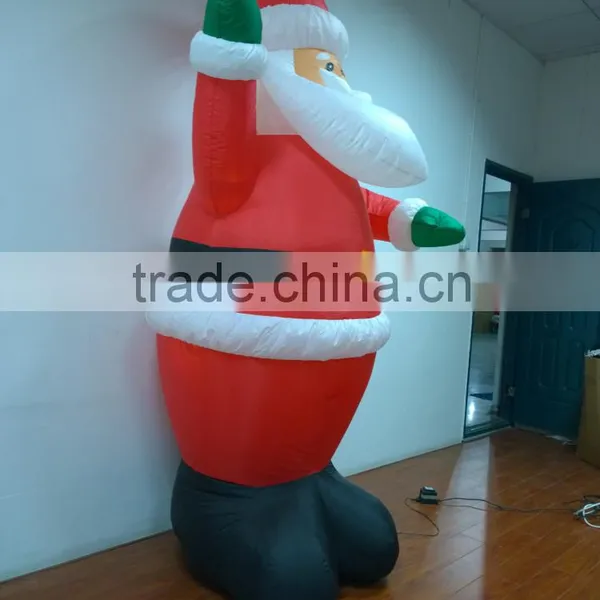 DJ-XT-50 Inflatable Santa Dance in the Wind Wholesale Christmas Decoration photo-4