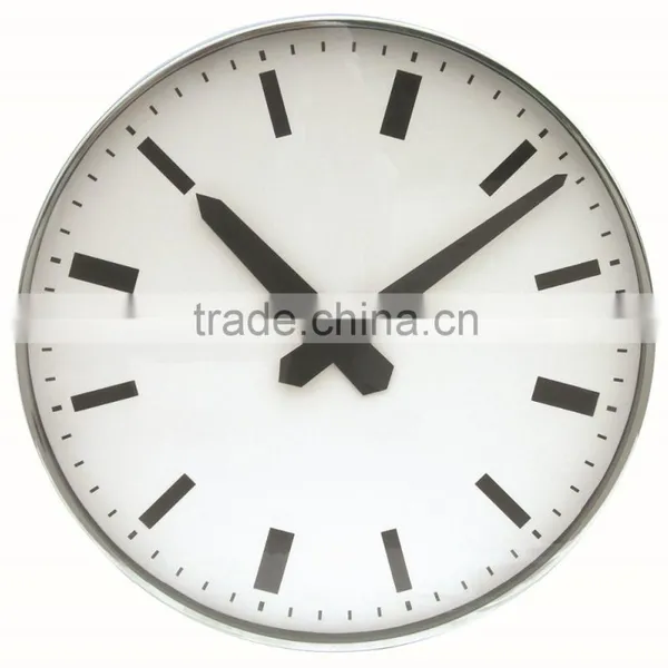 Fashion Metal Round Shaped Wall Clock, Decorative Wall Mounted Clock photo-2